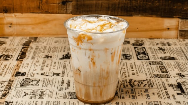 Iced Caramel Macchiato.